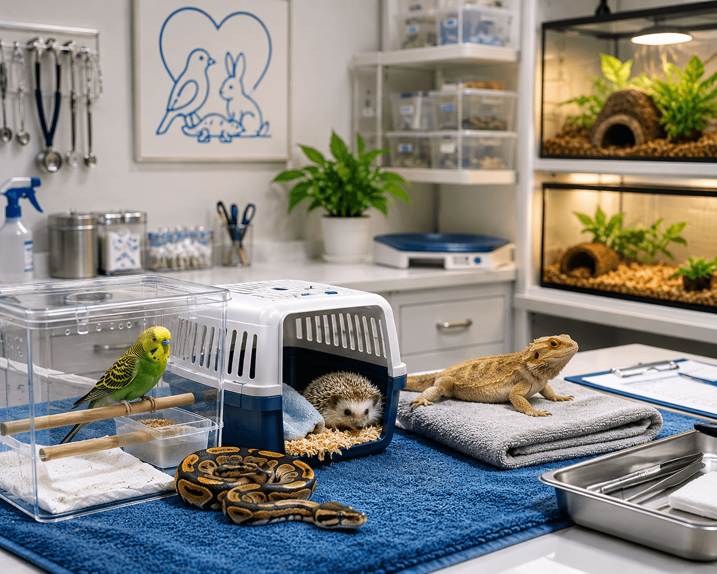 Exotics at Ringwood East Vetcare